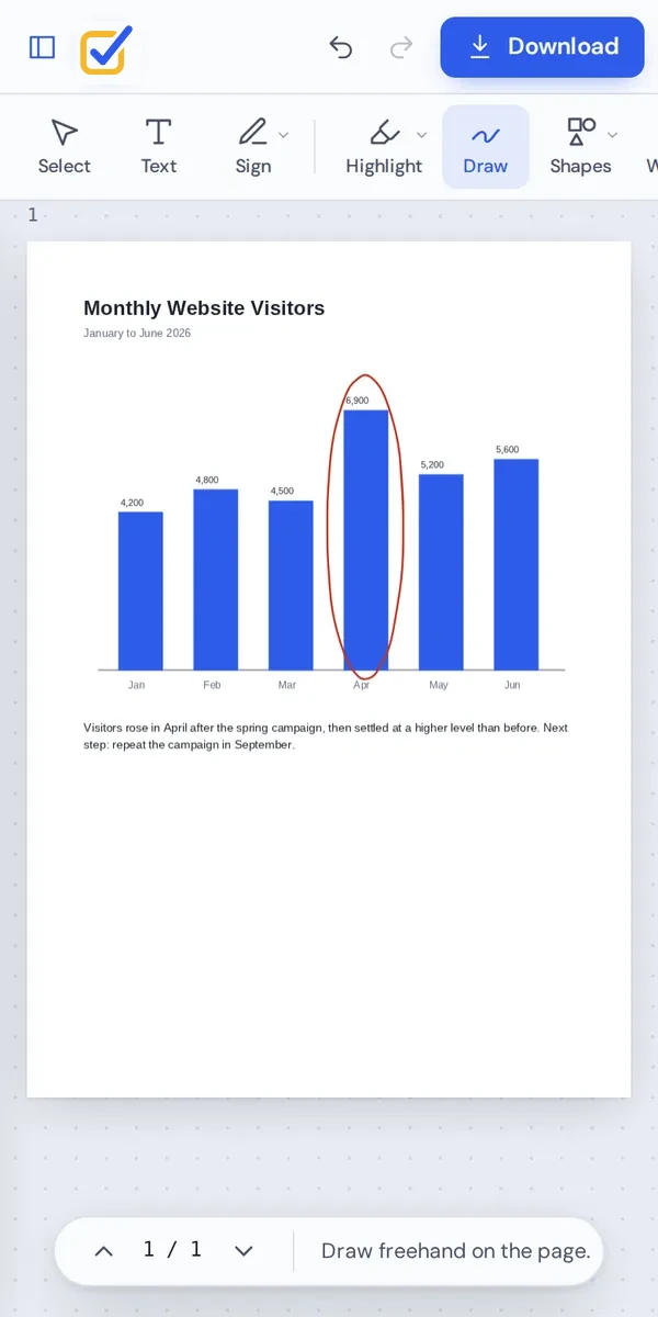 The same PDF editor for Chromebook also runs on a phone