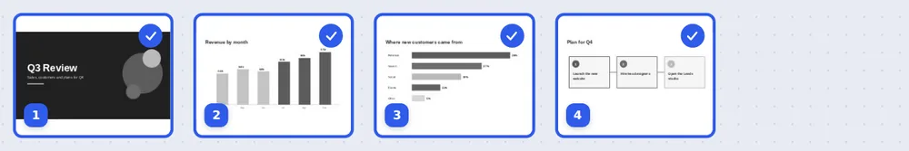 Colour slides previewed in grey before you convert PDF to black and white